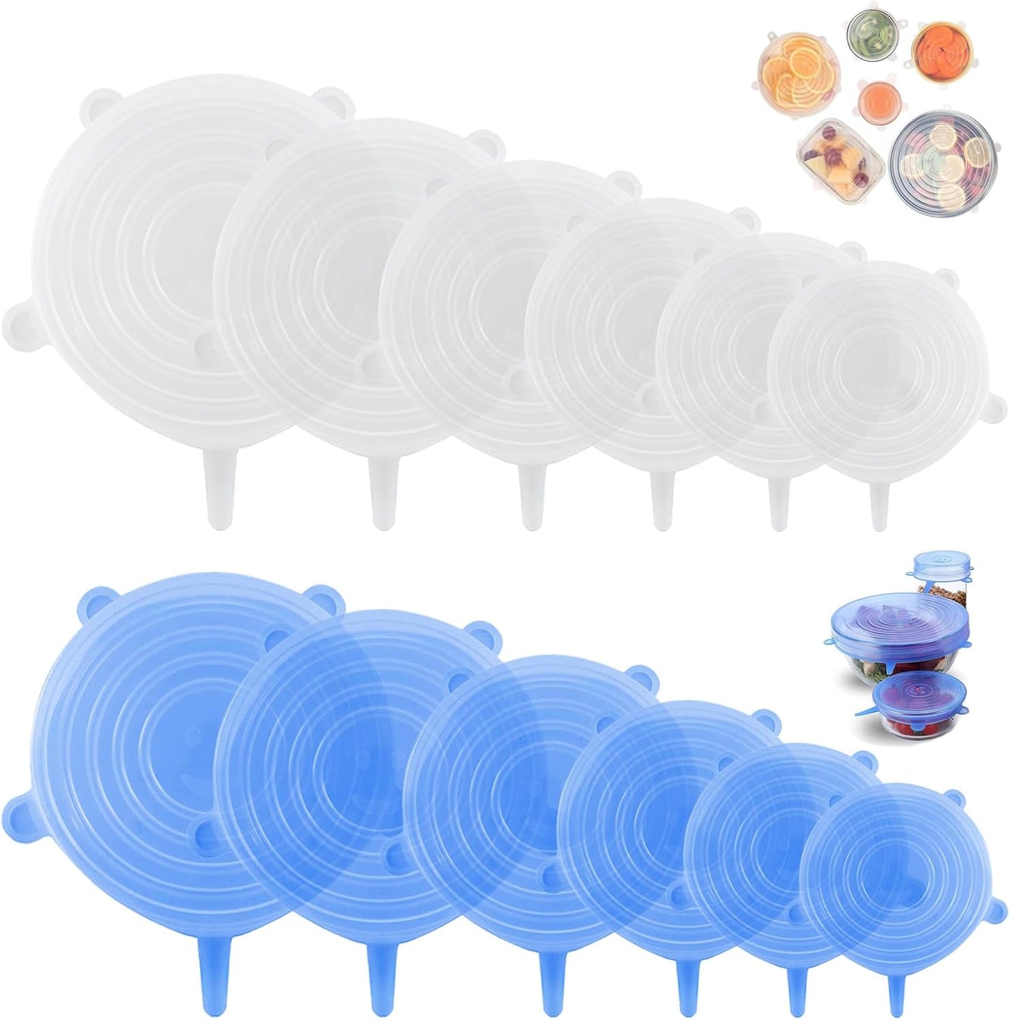 Flexible Lid Cover For Food Wrap