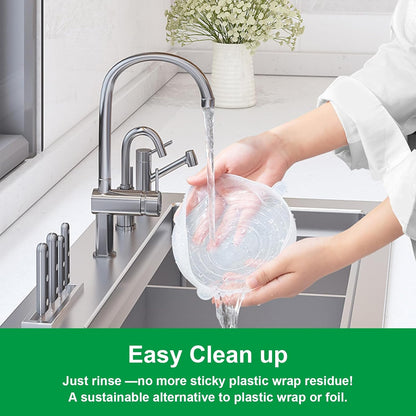 Flexible Lid Cover For Food Wrap