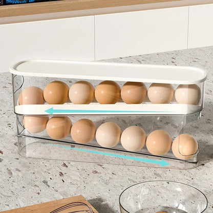 Automatic Rolling Egg Dispenser — Smart Egg Storage