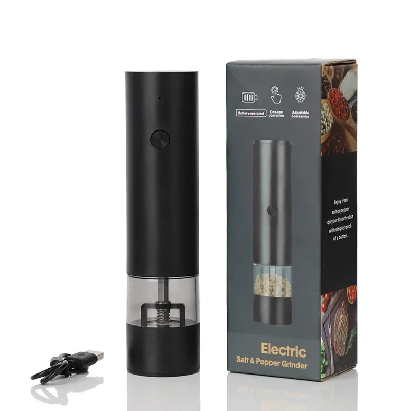Electric Automatic Salt & Pepper Grinder Set – Season Smarter, Taste Better