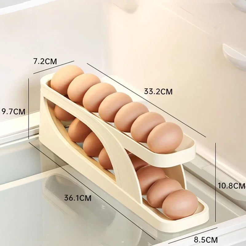 Automatic Rolling Egg Dispenser — Smart Egg Storage