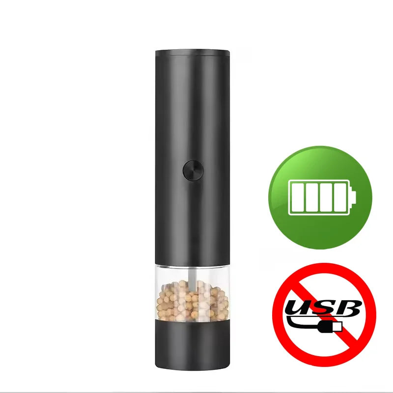 Electric Automatic Salt & Pepper Grinder Set – Season Smarter, Taste Better