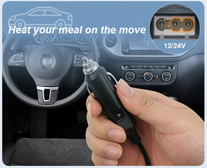 Electric Heated Lunch Box — Hot Meals Anywhere, No Microwave Needed